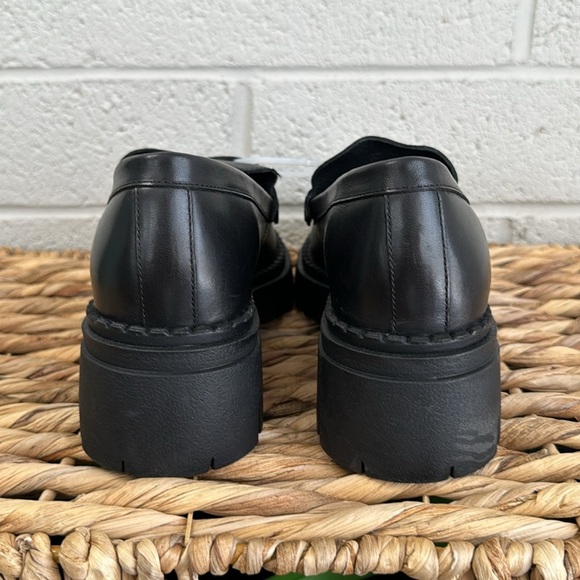 Free People Lyra Lug Sole Loafers in Black, 40 - Picture 6 of 14